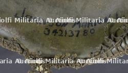 Casque USM1 du Pvt. Marion L. Johnson, 101st Airborne, 907 GFAB. USM1 helmet of Pvt. Marion L. Johnson, 101st Airborne, 907 GFAB. — photo 12