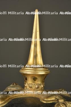 Casque à pointe d'officier bavarois. Bavarian officer’s pickelhaube — miniature 9