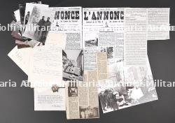 Montre de Bob Hammons Bataille de Stavelot. Watch of Bob Hammons from the Battle of Stavelot.