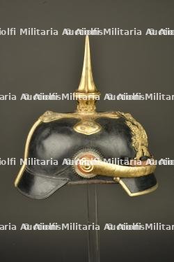 Casque à pointe d'officier bavarois. Bavarian officer’s pickelhaube — photo 12
