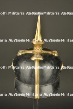 Casque à pointe d'officier bavarois. Bavarian officer’s pickelhaube — miniature 13