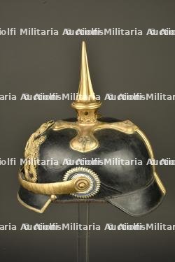 Casque à pointe d'officier bavarois. Bavarian officer’s pickelhaube — photo 15