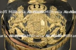 Casque à pointe d'officier bavarois. Bavarian officer’s pickelhaube — photo 16