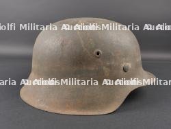 Casque allemand provenant de Wardin. German helmet from Wardin.