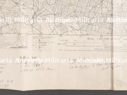Carte annotée de la 82ème Airborne. Annotated map of the 82nd Airborne. — photo 3