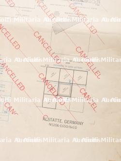 Carte annotée de la 82ème Airborne. Annotated map of the 82nd Airborne. — photo 13