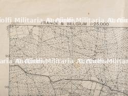 Carte annotée de la 82ème Airborne. Annotated map of the 82nd Airborne. — photo 18
