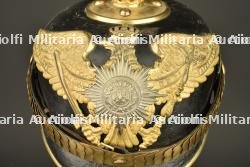 Casque à pointe d'un sous officier supérieur de la Garde. Pickelhaube of a senior NCO of the Guard — photo 8