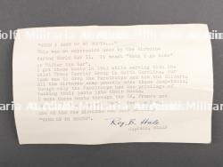 Grouping de Reginale Hale 441st Airborne Troop Carrier. Grouping of Reginald Hale, 441st Airborne Troop Carrier. — photo 3