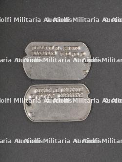Plaques d'identité de William R Payne 6th DB US. ID tags of William R. Payne, 6th Armored Division, US. — photo 11