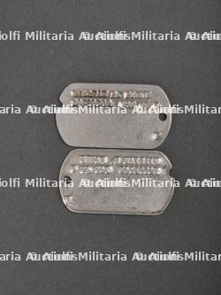 Plaques d'identité de William R Payne 6th DB US. ID tags of William R. Payne, 6th Armored Division, US. — photo 12