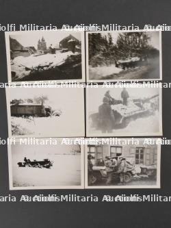 Ensemble de rare photos originales US prisent par un GI de la 7th Armored Division. A rare set of original photos taken by a GI from the 7th Armored Division. — miniature 4