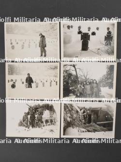 Ensemble de rare photos originales US prisent par un GI de la 7th Armored Division. A rare set of original photos taken by a GI from the 7th Armored Division. — photo 5