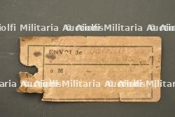 Baïonnette S98 nA du 13 JR Bavarois avec étiquette de prise à Laneuville. German S98 nA bayonet of the Bavarian 13th Infantry Regiment with capture tag from Laneuville — miniature 2