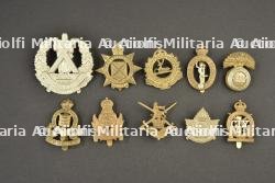 Ensemble d'insignes anglais