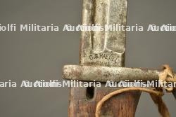Baïonnette S98 nA du 13 JR Bavarois avec étiquette de prise à Laneuville. German S98 nA bayonet of the Bavarian 13th Infantry Regiment with capture tag from Laneuville — miniature 4