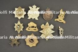 Ensemble d'insignes anglais