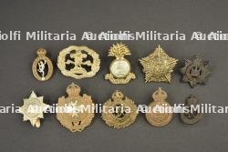 Ensemble d'insignes anglais