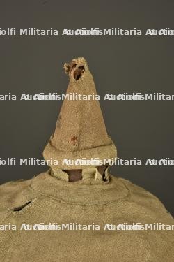 Casque à pointe bavarois avec son couvre casque retrouvés à Farbus. Bavarian pickelhaube with its helmet cover recovered at Farbus — photo 11