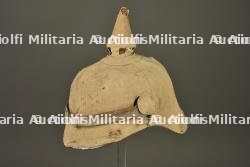 Casque à pointe bavarois avec son couvre casque retrouvés à Farbus. Bavarian pickelhaube with its helmet cover recovered at Farbus — miniature 17