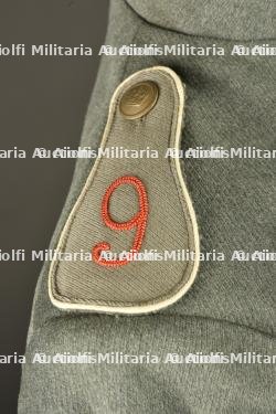 Tunique Ulanka feldgrau du 9e régiment de Uhlans. Feldgrau Ulanka tunic of the 9th Uhlan Regiment — miniature 9