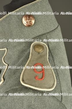 Tunique Ulanka feldgrau du 9e régiment de Uhlans. Feldgrau Ulanka tunic of the 9th Uhlan Regiment — miniature 13
