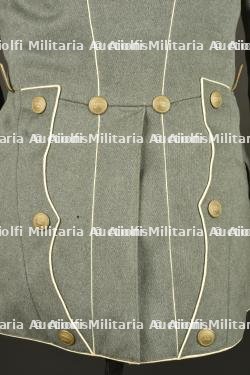 Tunique Ulanka feldgrau du 9e régiment de Uhlans. Feldgrau Ulanka tunic of the 9th Uhlan Regiment — photo 16