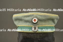Mutze troupe d'un sous officier du Jager zu Pferde Regiment Nr 1. Enlisted visor cap of an NCO from Jäger zu Pferde Regiment Nr 1