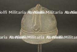 Casque Adrian 1915 infanterie — miniature 3