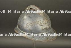 Casque Adrian 1915 Artillerie — miniature 6
