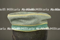 Mutze troupe d'un sous officier du Jager zu Pferde Regiment Nr 1. Enlisted visor cap of an NCO from Jäger zu Pferde Regiment Nr 1 — photo 7