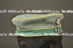 Mutze troupe d'un sous officier du Jager zu Pferde Regiment Nr 1. Enlisted visor cap of an NCO from Jäger zu Pferde Regiment Nr 1 — miniature 9