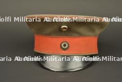 Schirmmutze feldgrau M1910 d'officier prussien. Model 1910 feldgrau visor cap of a Prussian officer