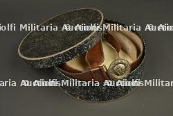Très bel ensemble Feldbinde et porte poignard d'officier prussien dans sa boite. Fine set comprising Prussian officer’s Feldbinde and dagger hanger in its original box — photo 2