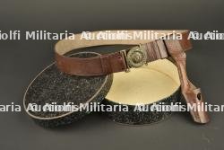 Très bel ensemble Feldbinde et porte poignard d'officier prussien dans sa boite. Fine set comprising Prussian officer’s Feldbinde and dagger hanger in its original box — photo 7