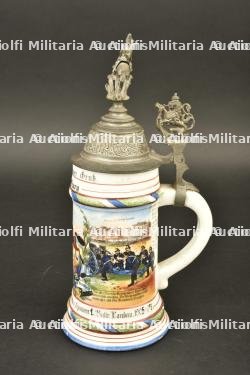 Chope de réserviste 5ème régiment artillerie de campagne bavarois — miniature 7