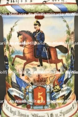 Chope de réserviste 5ème régiment artillerie de campagne bavarois — miniature 8