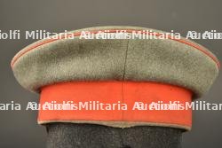 Casquette feldgrau d'officier de réserve d'infanterie de Saxe. Feldgrau visor cap of a Saxon Reserve Infantry officer — miniature 8