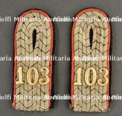Pattes d'épaules sous lieutenant Minenwerfer — photo 1