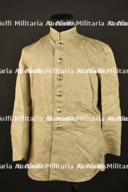 Veste de travail du 105 R saxon. Work jacket of the Saxon 105th Infantry Regiment — photo 1