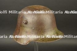 Casque allemand Stahlhelm 1916 camouflé