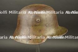 Casque allemand Stahlhelm 1916 camouflé — miniature 9