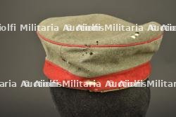 Mutze feldgrau d'un soldat hessois du JR118 avec sa photo. Feldgrau visor cap of a Hessian soldier from Infantry Regiment 118 with his photograph — miniature 6