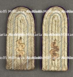 Pattes d'épaules sous lieutenant médecin bavarois