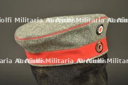Mutze M1907 feldgrau du Wurttemberg. Model 1907 feldgrau visor cap of Württemberg — miniature 8