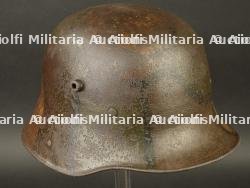 Casque allemand Stahlhelm 1916 camouflé