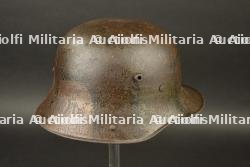 Casque allemand Stahlhelm 1916 camouflé — miniature 5