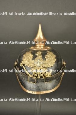 Casque à pointe 1895 prussien du 68ème de réserve