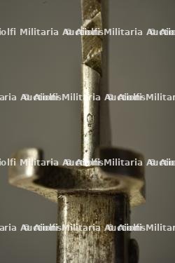 Baïonnette allemande ersatz à dents de scie. German ersatz sawback bayonet — miniature 2