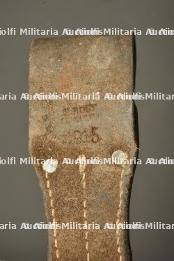 Baïonnette allemande ersatz à dents de scie. German ersatz sawback bayonet — miniature 3